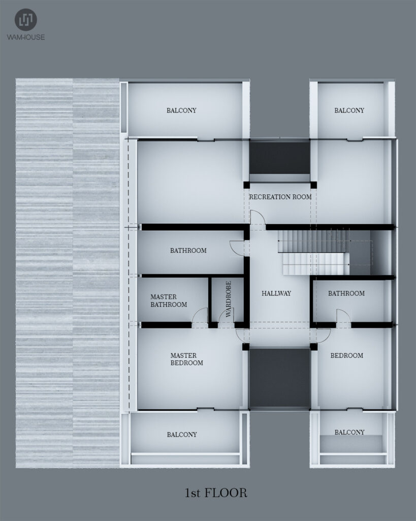 8- FLYHOUSE – house inspired by famous logo (1st floor)