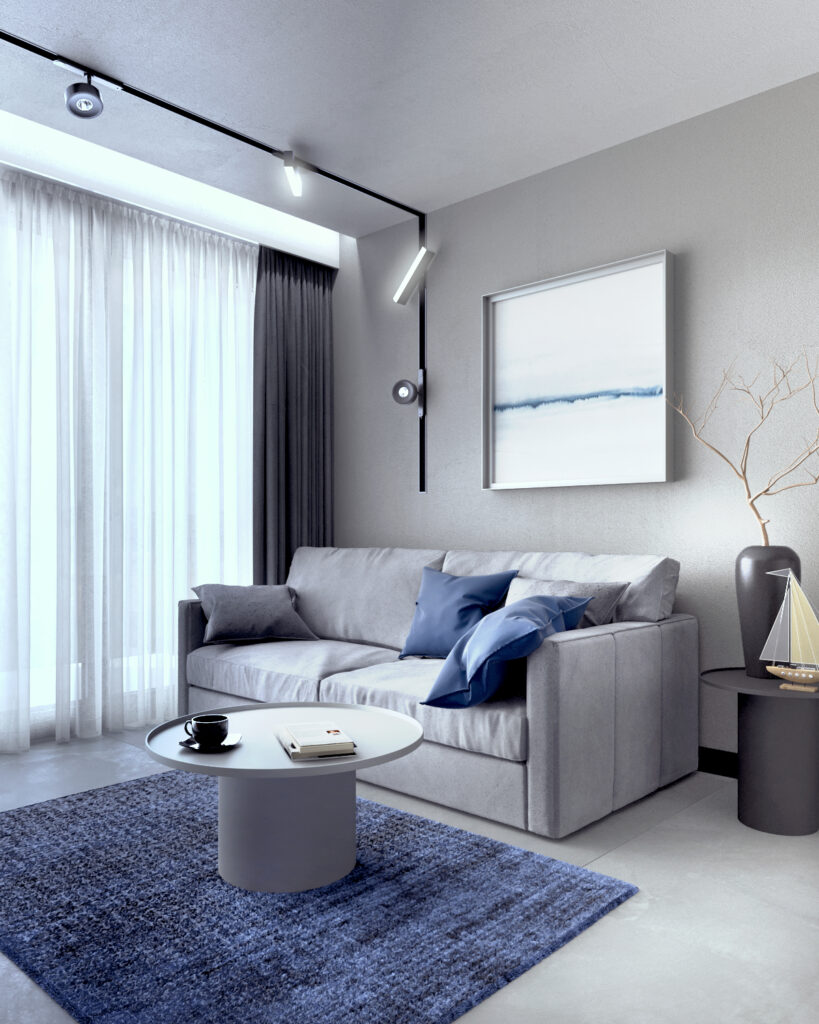 WAMHOUSE - small apartment design -livingroom